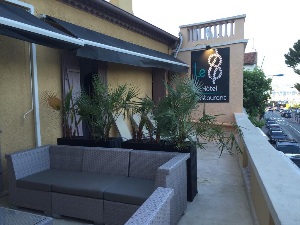 Hotel Restaurant Le 8 Mandelieu Dış mekan fotoğraf